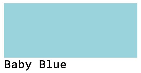 baby blue color number identification.